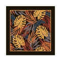 100% Silk Tropical Palm & Monstera Leaf Pocket Square